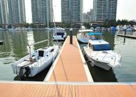 Long-Lasting Finger Dock Aluminum Alloy 6061-T6 Floating Pontoon Walkway For Yacht Boat