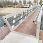 Lake Marine Aluminum Gangway Anti Skid Walkway Floating Bridge