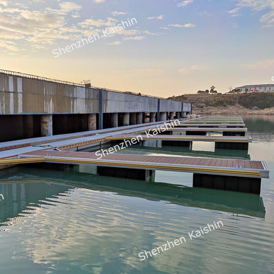 Marina Floating Finger Dock with Anti-Slip Surface LLDPE EPS Foam