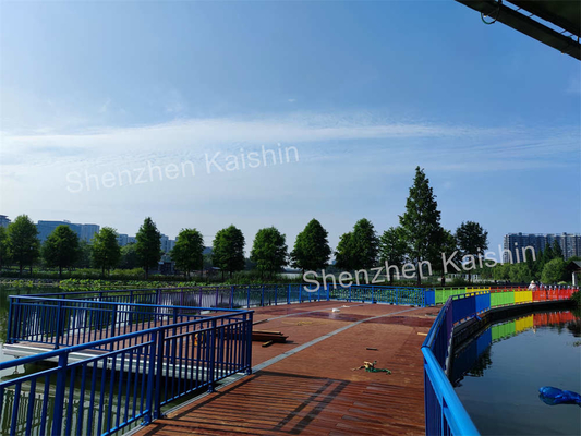 Aluminum Alloy Floating Dock Marina Boat Pontoon Pile Guide Dock Pontoon