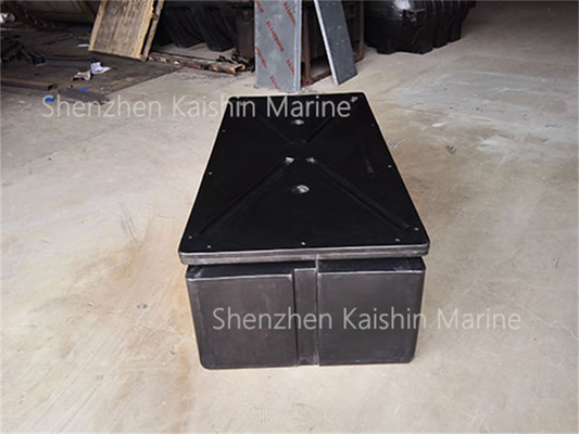 Foam Filled PE Pontoons For Floating Yacht Dock Wharf Jetty