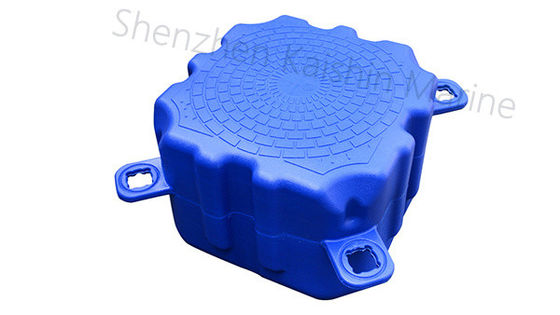 UV Stabilized HDPE Modular Floating Dock Cubes with Tool-free Assembly and Corrosion Resistance